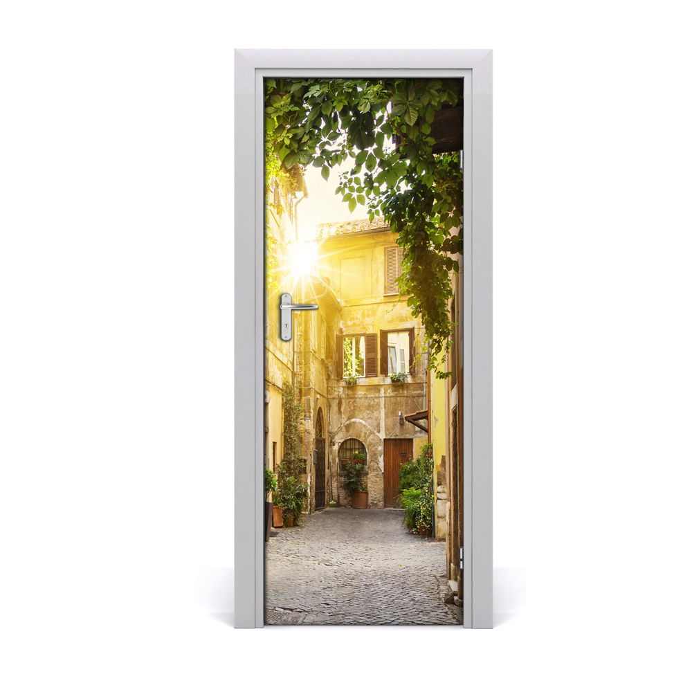 Fototapeta samoprzylepna na drzwi Piękne Włoskie uliczki