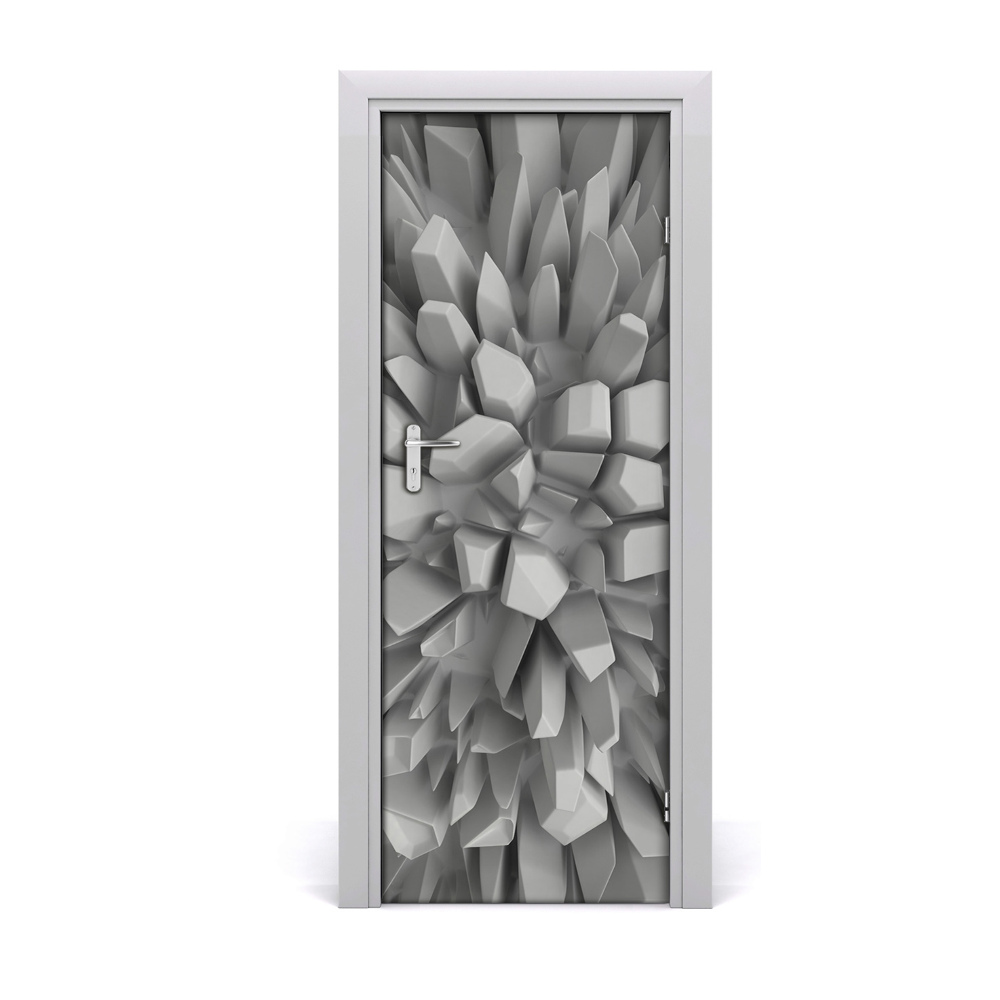 Naklejka samoprzylepna na drzwi Abstrakcja 3D