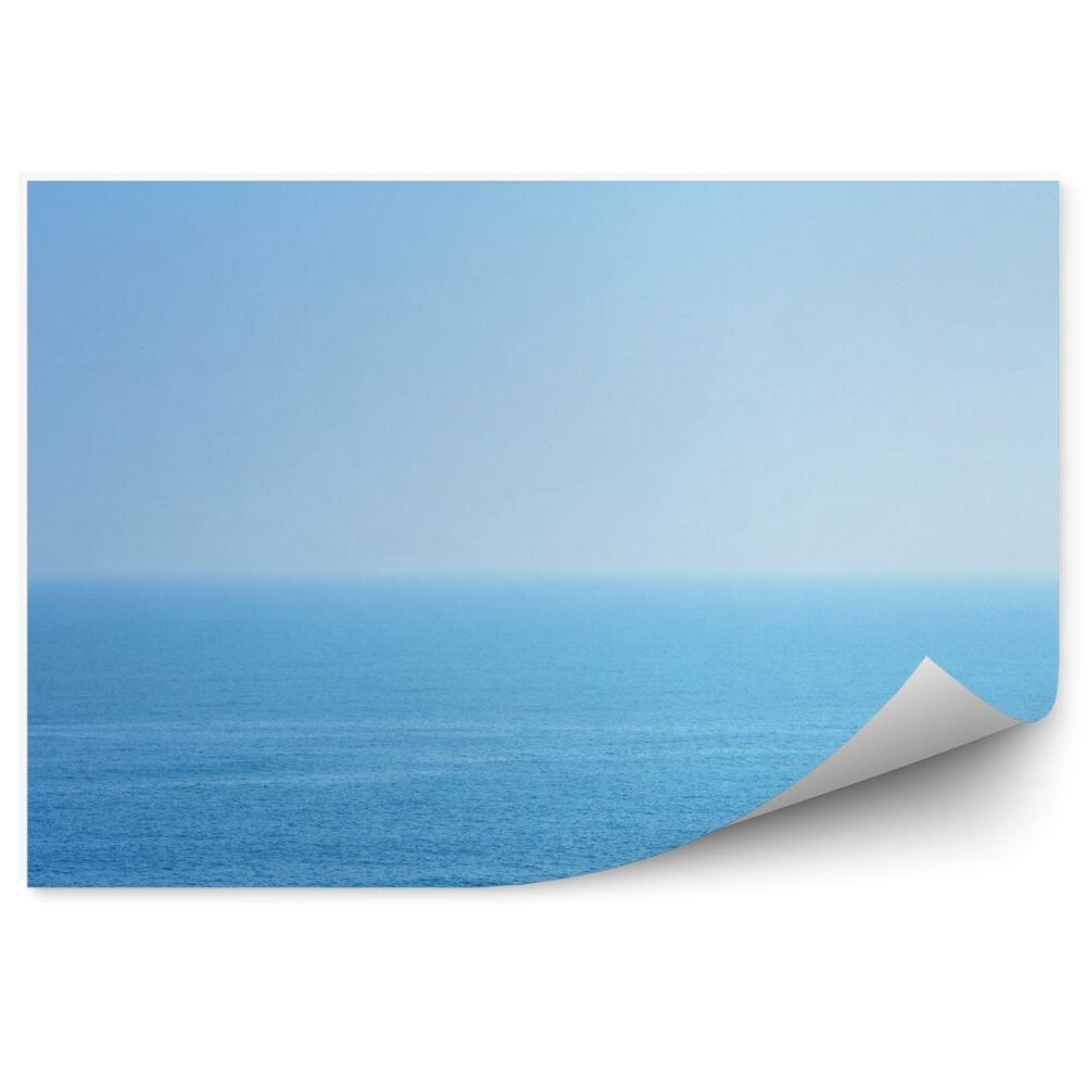 Fototapeta Błękitne morze niebo widok