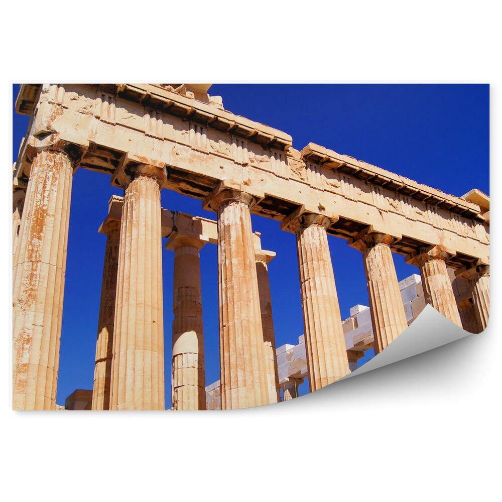 Fototapeta Partenon grecja starożytne ruiny turystyka