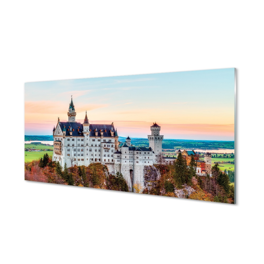 Obraz na szkle Niemcy Monachium zamek