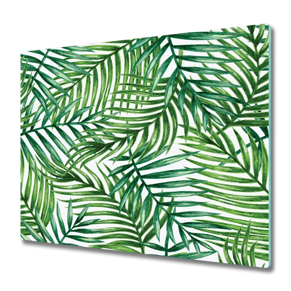 Deska kuchenna Zielone liście palmy
