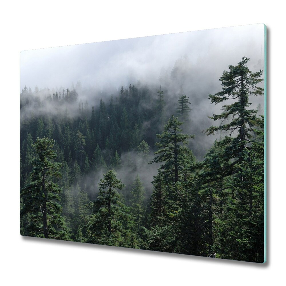 Deska kuchenna Mgła w lesie
