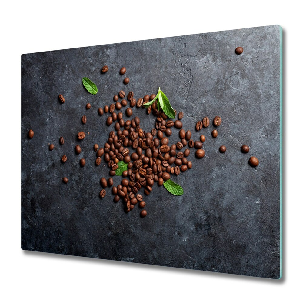 Deska kuchenna Ziarna kawy i liście