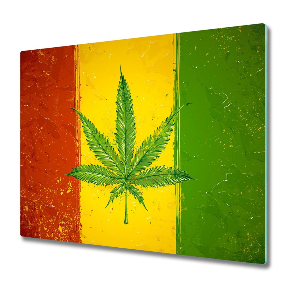 Deska do krojenia Flaga Reggae Cannabis