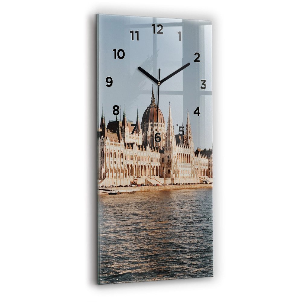 Zegar szklany 30x60 Parlament w Budapeszcie