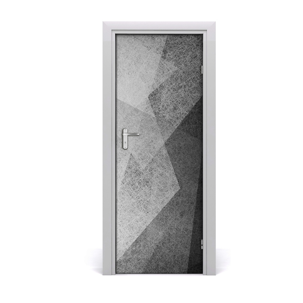Fototapeta samoprzylepna drzwi Abstrakcyjne szare tło