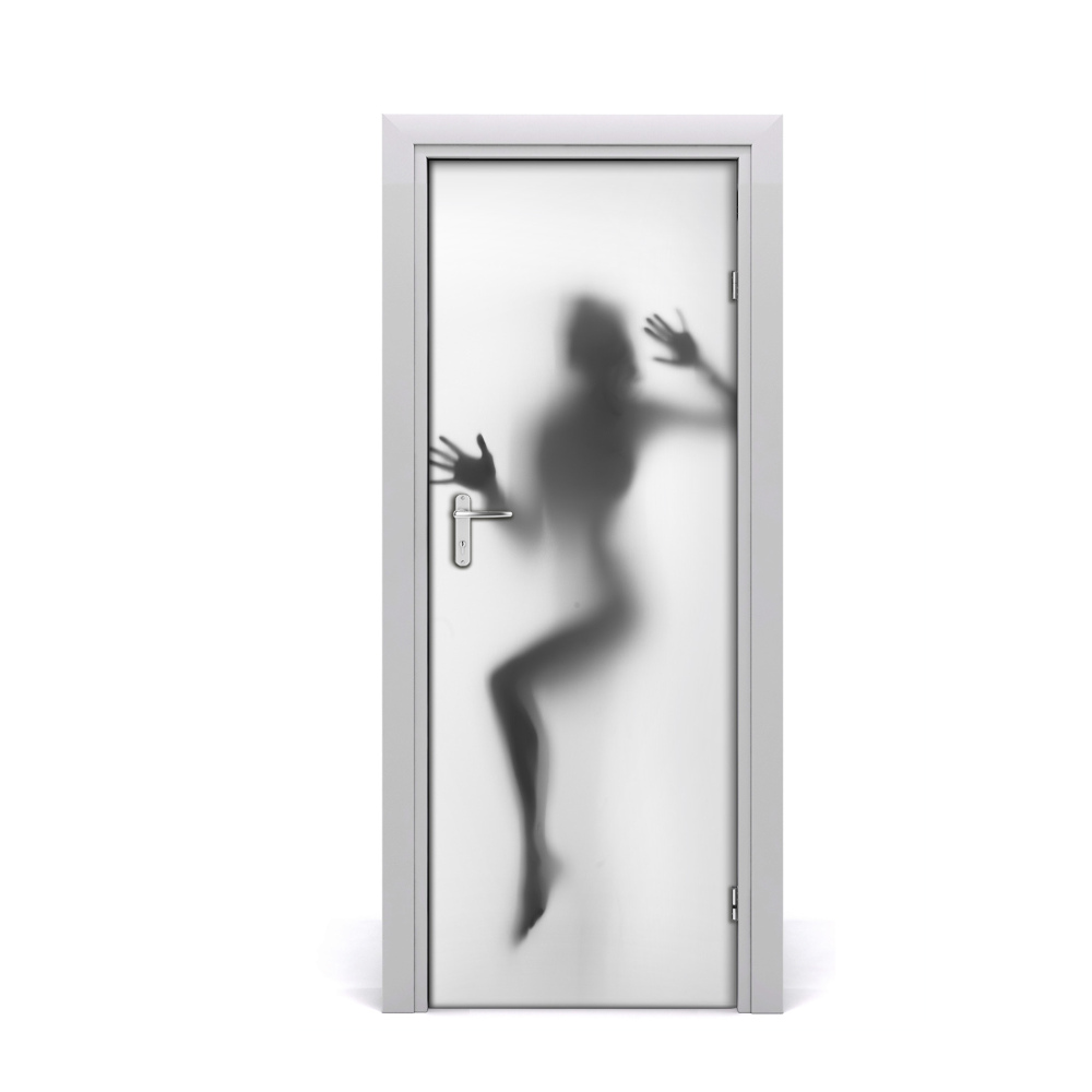 Fototapeta samoprzylepna na drzwi Seksowna cień kobiety