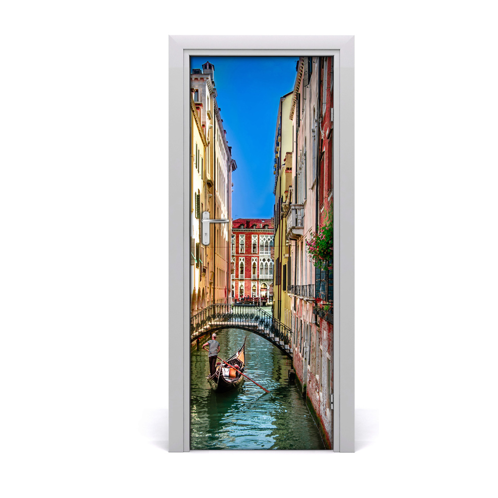 Fototapeta samoprzylepna na drzwi Kanał w Wenecji