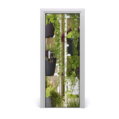 Nalepka Naklejka fototapeta na drzwi Kwietnik