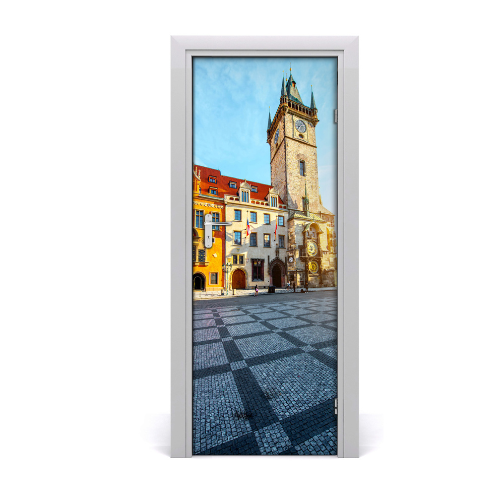 Fototapeta samoprzylepna na drzwi Rynek w Pradze
