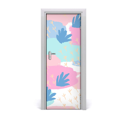 Naklejka samoprzylepna na drzwi Kolorowe plamy