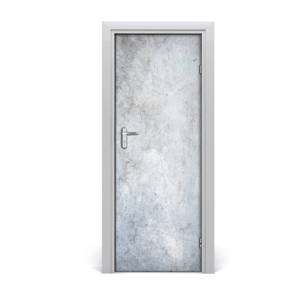 Naklejka fototapeta na drzwi Tło z szarego betonu