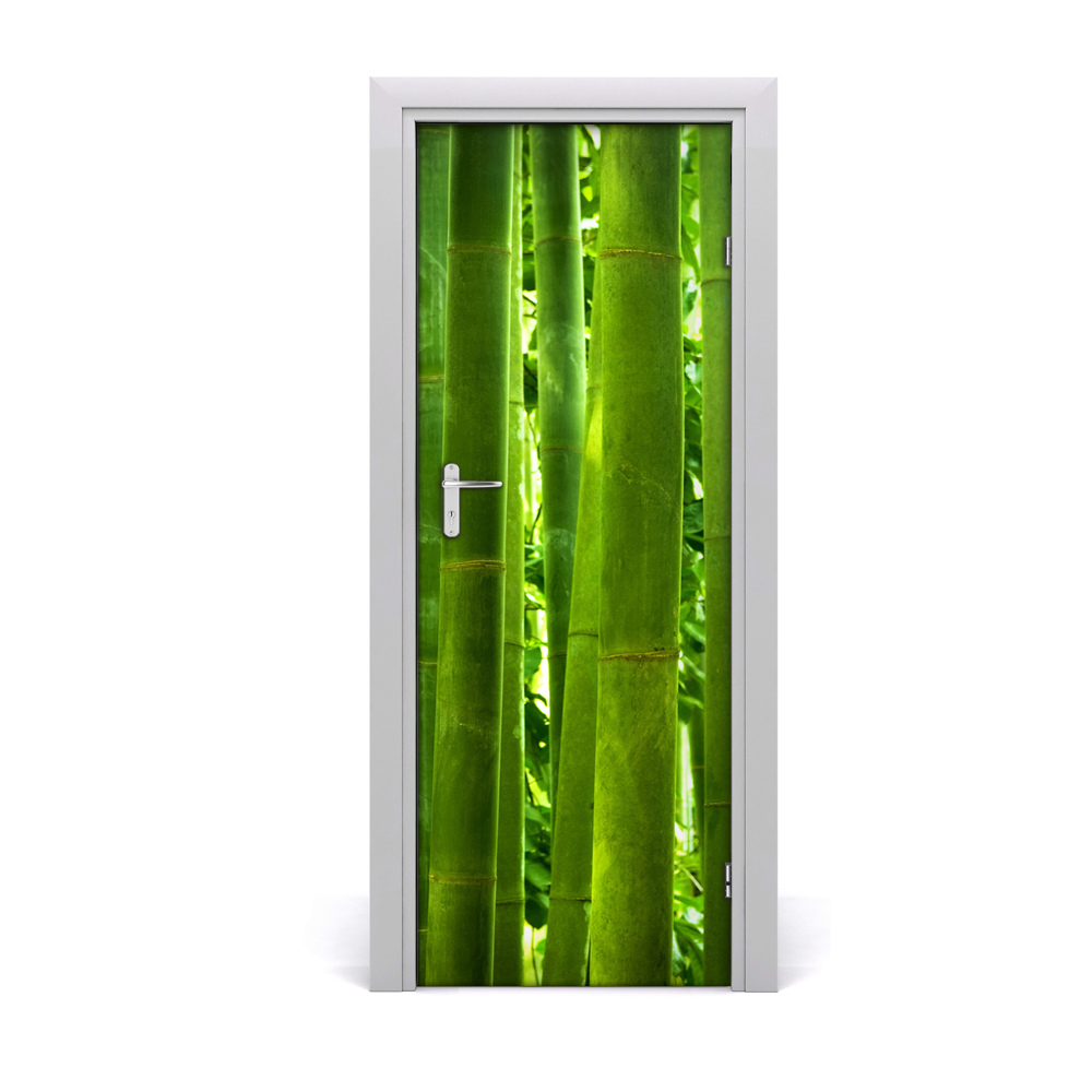 Okleina Naklejka fototapeta na drzwi Bambus