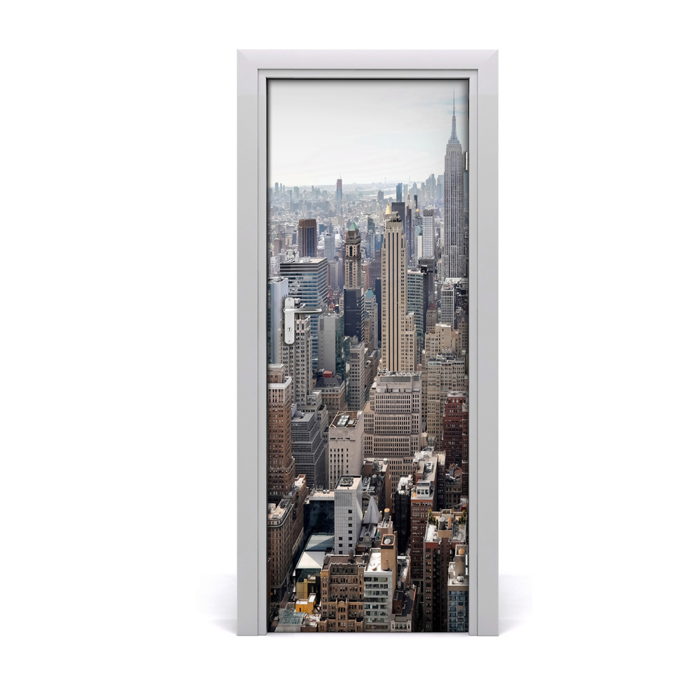 Fototapeta samoprzylepna na drzwi Nowy Jork Wieżowce
