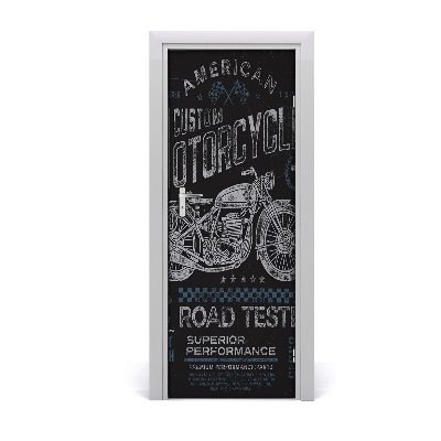 Naklejka fototapeta na drzwi Motoryzacja motor