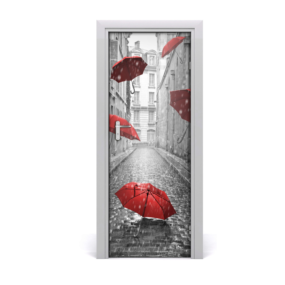 Fototapeta samoprzylepna na drzwi Parasole Francja