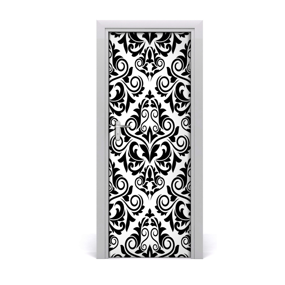 Naklejka fototapeta na drzwi Ornamenty wzór
