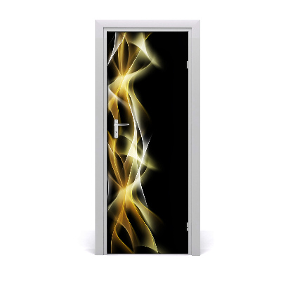 Naklejka samoprzylepna na drzwi Abstrakcja światła