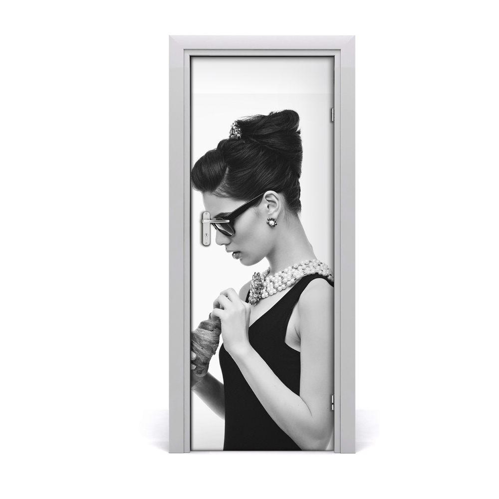 Naklejka fototapeta na drzwi Audrey Hepburn