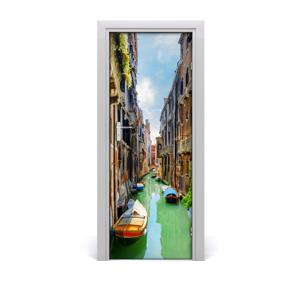 Fototapeta samoprzylepna na drzwi Kanał Wenecja Włochy