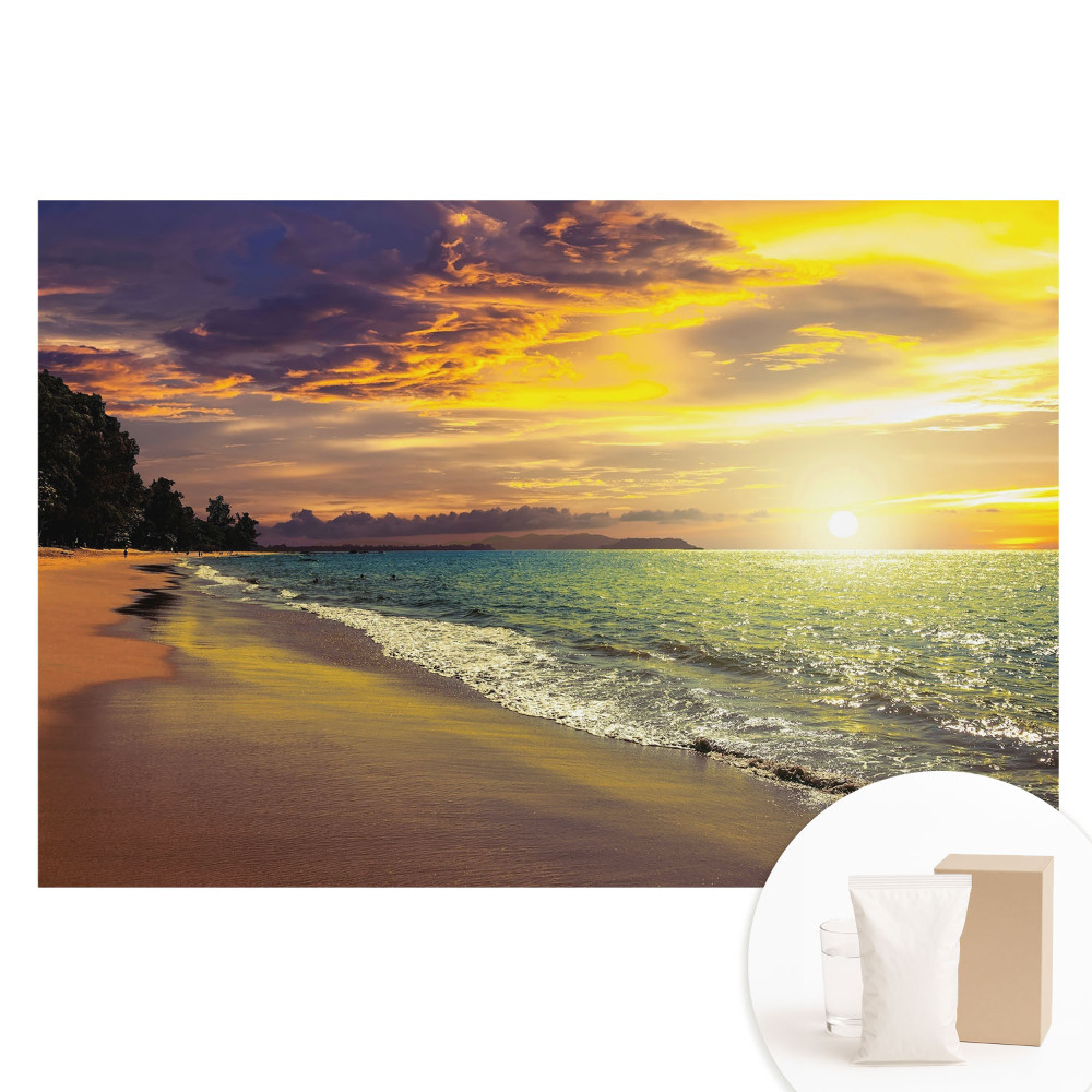 Fototapeta na flizelinie Zachwycający krajobraz plaży