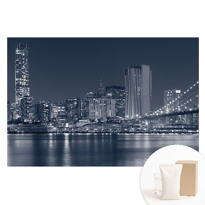 Tapeta fotograficzna na flizelinie Miejska nocna panorama