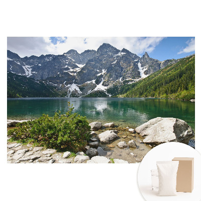 Tapeta fotograficzna flizelinowa Góry odbijające się w jeziorze