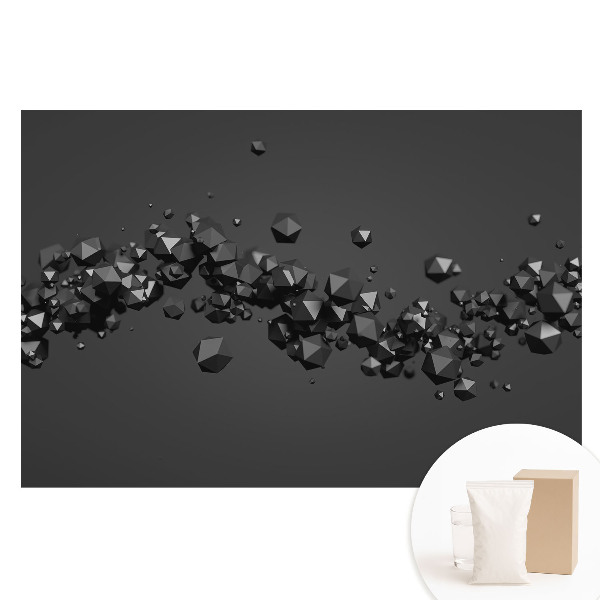 Tapeta fotograficzna na flizelinie Nowoczesne geometryczne wielościany