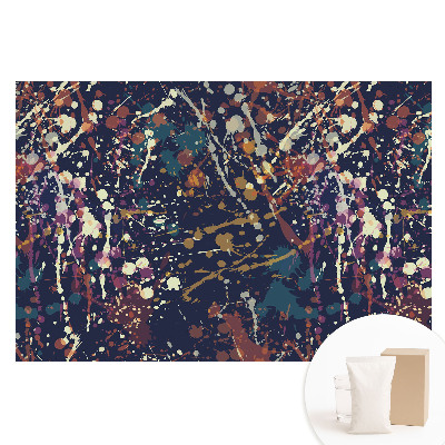 Duża fototapeta na ścianę Abstrakcyjne plamy kolorowe linie