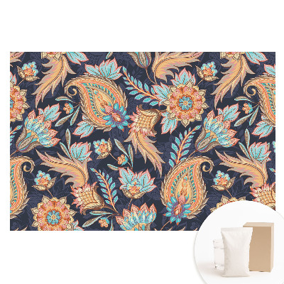 Tapeta fotograficzna flizelinowa Kwiaty i liście w stylu klasycznym