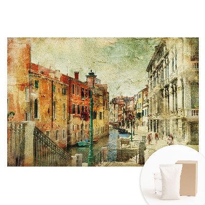 Fototapeta z nadrukiem na flizelinie Urokliwe uliczki nostalgii