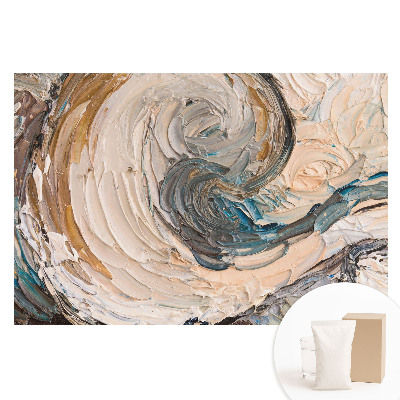 Fototapeta flizelinowa z nadrukiem Abstrakcyjna mozaika kolorów i wirów