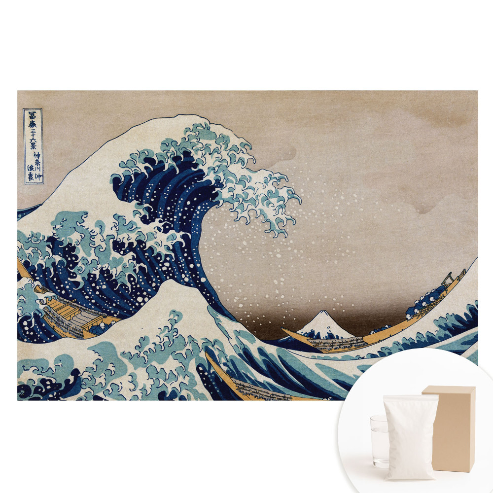 Duża fototapeta na ścianę Fala w stylu klasycznym