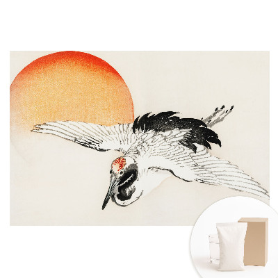 Tapeta fotograficzna na flizelinie Subtelny motyw ptaka w locie