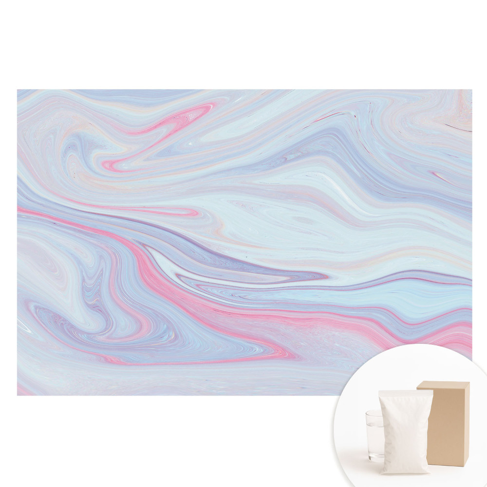 Tapeta fotograficzna flizelinowa Pastelowa abstrakcja harmonia dynamiczna