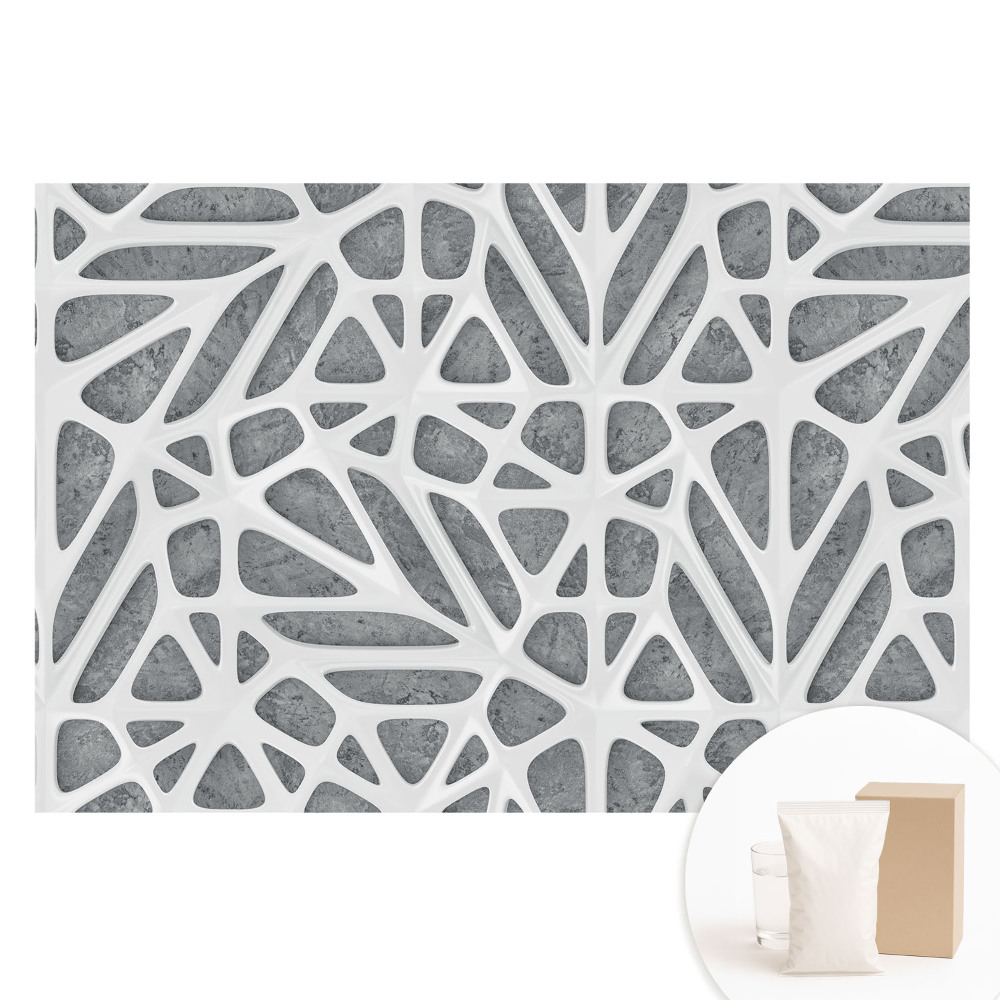 Tapeta fotograficzna na flizelinie Nowoczesny wzór geometryczny atrakcyjne połączenie