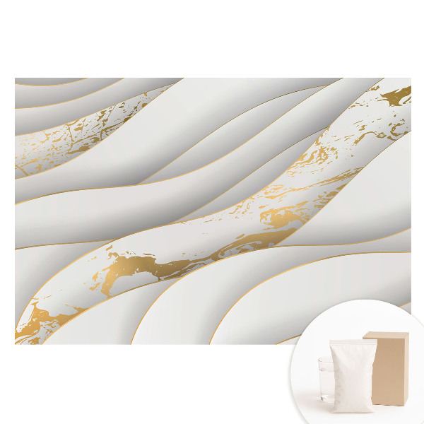 Duża fototapeta na ścianę Abstrakcyjne fale elegancja