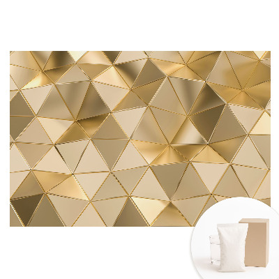 Fototapeta flizelinowa z nadrukiem Geometryczne trójkąty nowoczesna elegancja