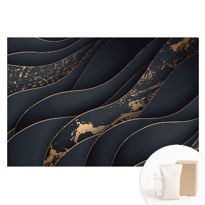 Duża fototapeta na ścianę Organiczne wzory dynamiczny kontrast i harmonia