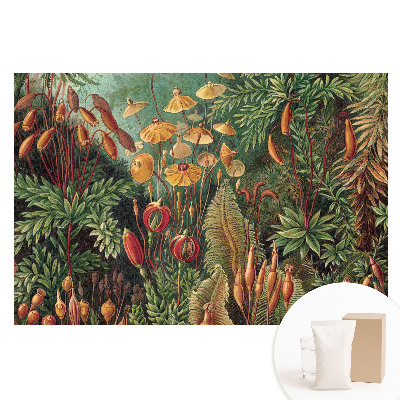 Fototapeta flizelinowa z nadrukiem Egzotyczna roślinność w harmonijnej kompozycji