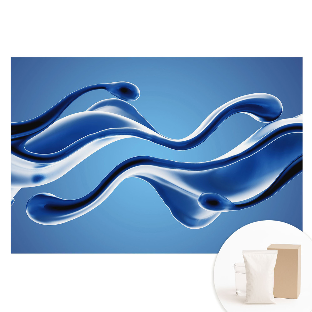 Fototapeta na flizelinie Futurystyczne, płynne formy