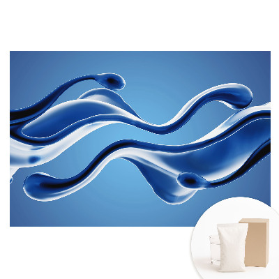 Fototapeta na flizelinie Futurystyczne, płynne formy