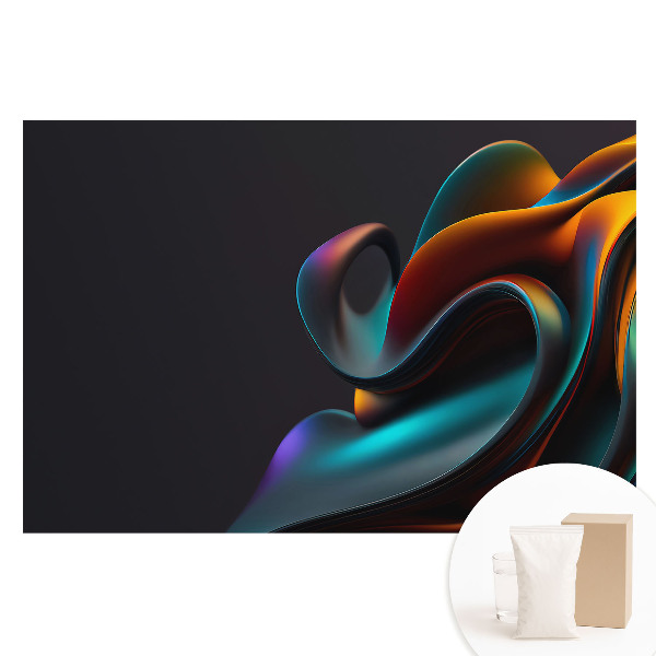 Fototapeta z nadrukiem na flizelinie Abstrakcyjny wir kolorów