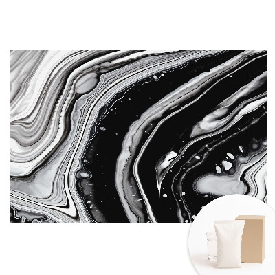 Fototapeta na flizelinie Abstrakcyjne linie w odcieniach szarości