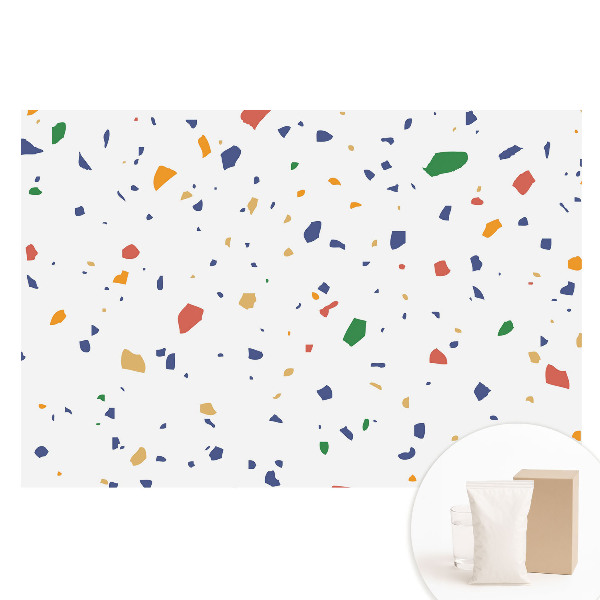 Tapeta fotograficzna na flizelinie Kolorowa abstrakcja chaosu