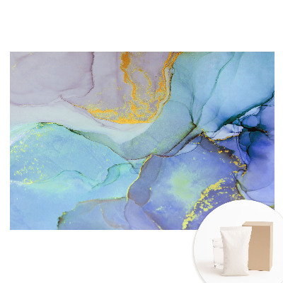 Fototapeta na flizelinie Kolorowe akwarelowe plamy abstrakcyjne