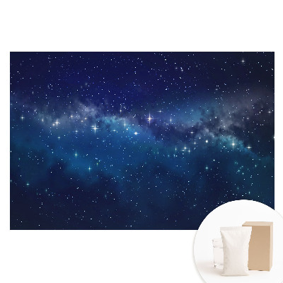 Fototapeta flizelinowa z nadrukiem Kosmiczny pejzaż nocny