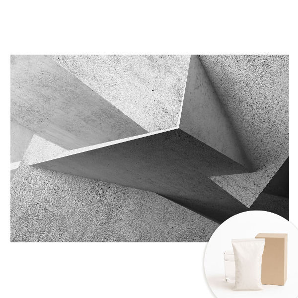 Fototapeta na flizelinie Surowe formy przestrzenne w stylu minimalistycznym