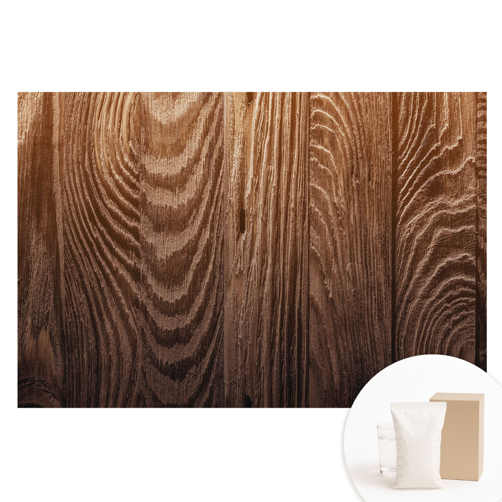 Fototapeta flizelinowa z nadrukiem Rustykalne ciepło drewna deski słoje